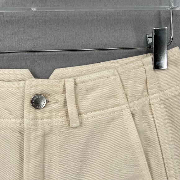 APIECE APART Meridian Jean Womens 27 Ecru High Rise Barrel Balloon Baggie NEW - Picture 11 of 16